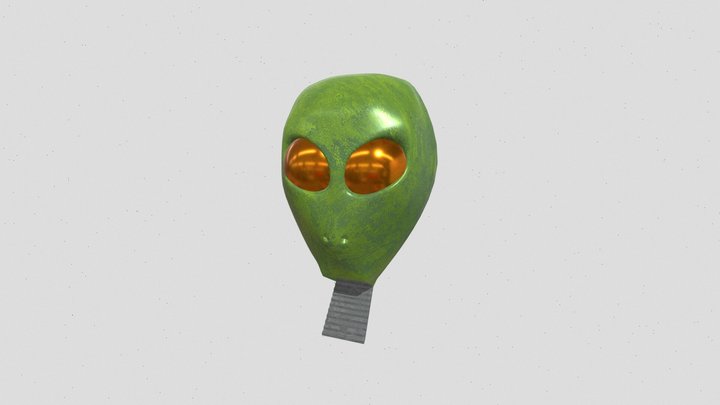 Alienhaed 3D Model