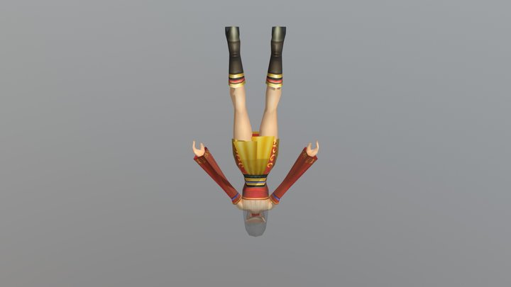 Mosiang_PetGirl_Ani_1 3D Model