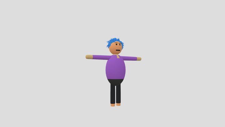 MJO character 3D Model