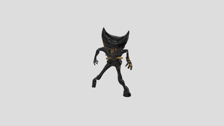Ink Bendy With Official Animations 3D Model