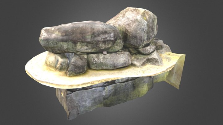 Ishibutai Kofun 3D Model