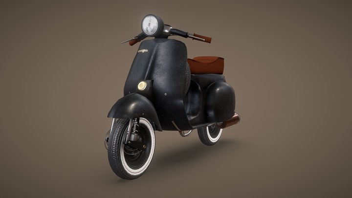 Vespa 3D Model