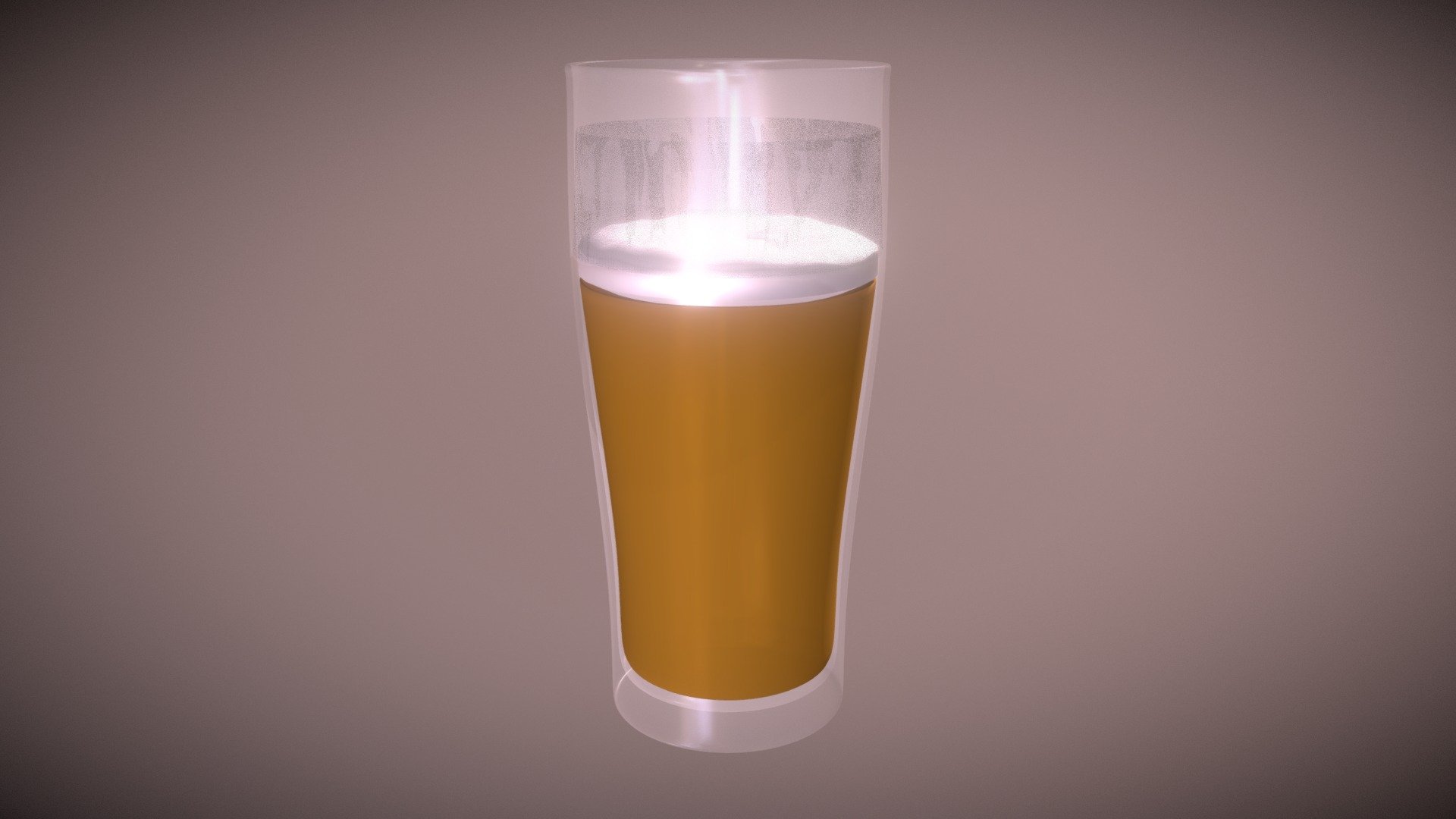 Animated Beer Glass Schooner