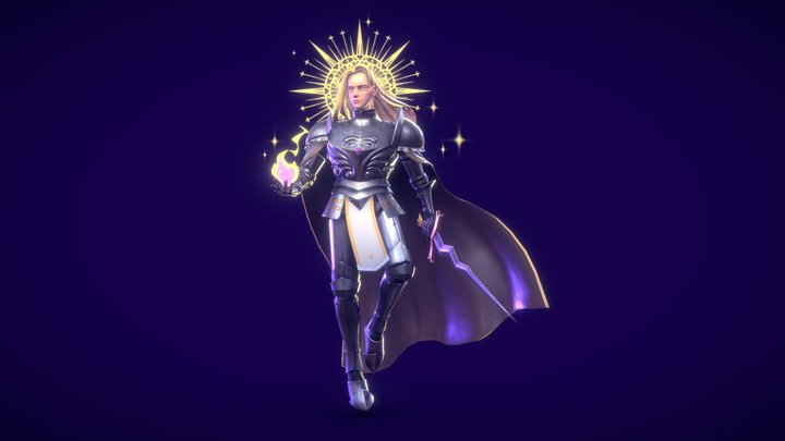 Jofiel - Archangel 3D Model