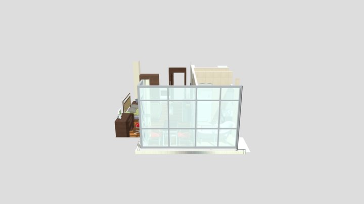 Simple Room 3D Model