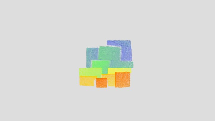 Boxes 3D point cloud 3D Model