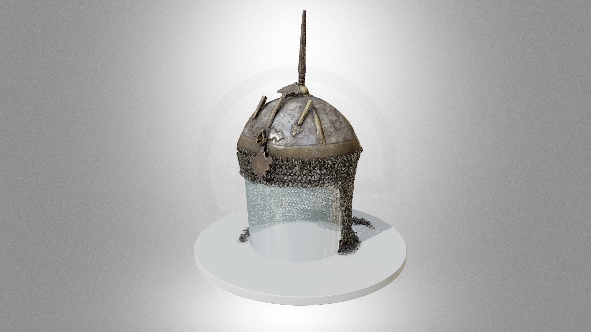 A Persian helmet – a prop