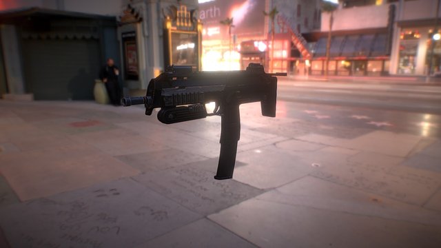 MP7 Preview 3D Model