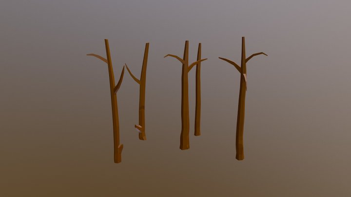 Trees (final model) 3D Model