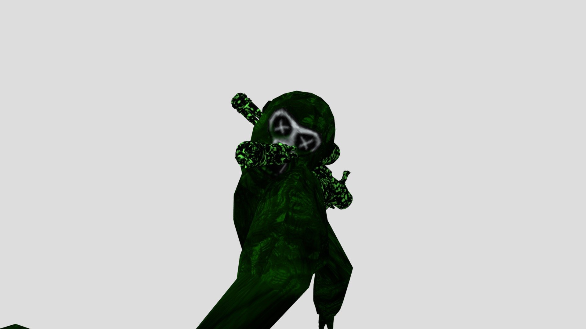 Toxic gunner but cool - 3D model by Sand seeker (@Roomslowgth) [7e0d826 ...