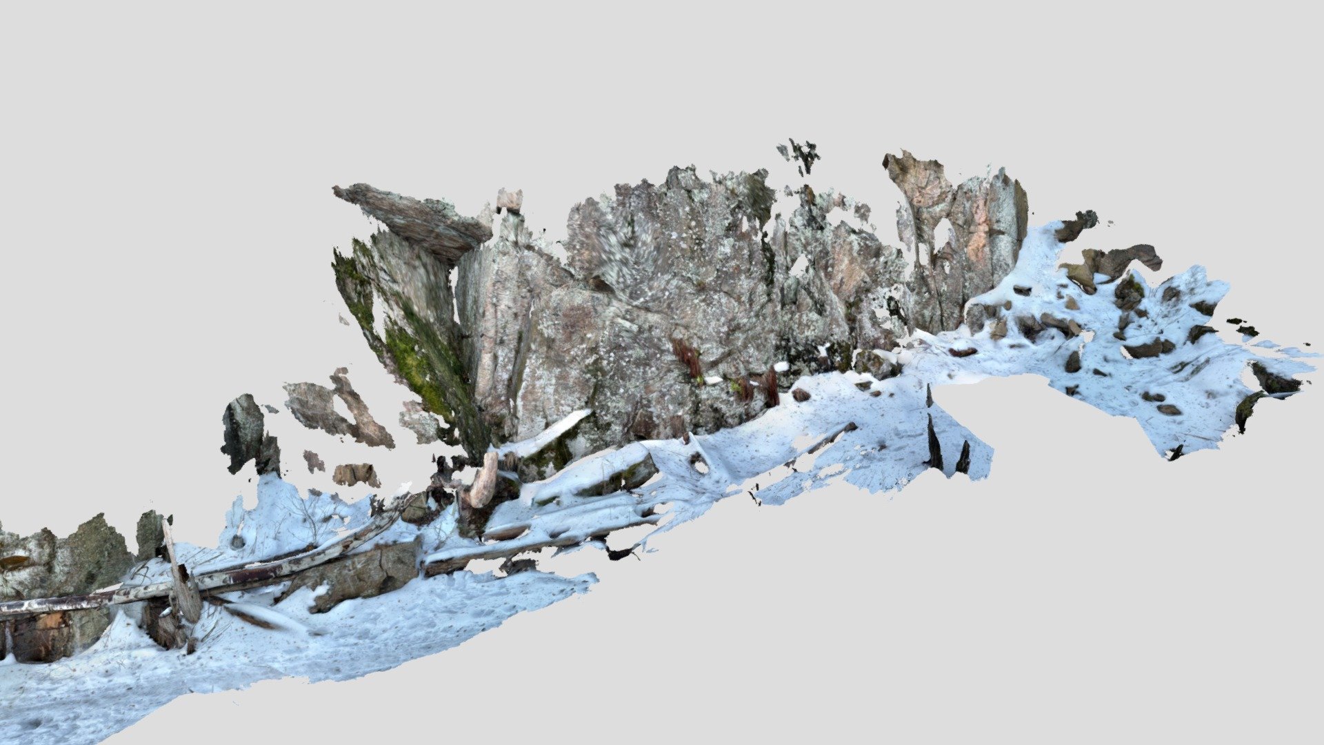 Rocks at Skraperudtjern