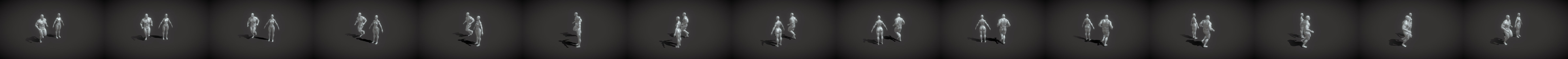 Strong-male-body-base-mesh 3D models - Sketchfab