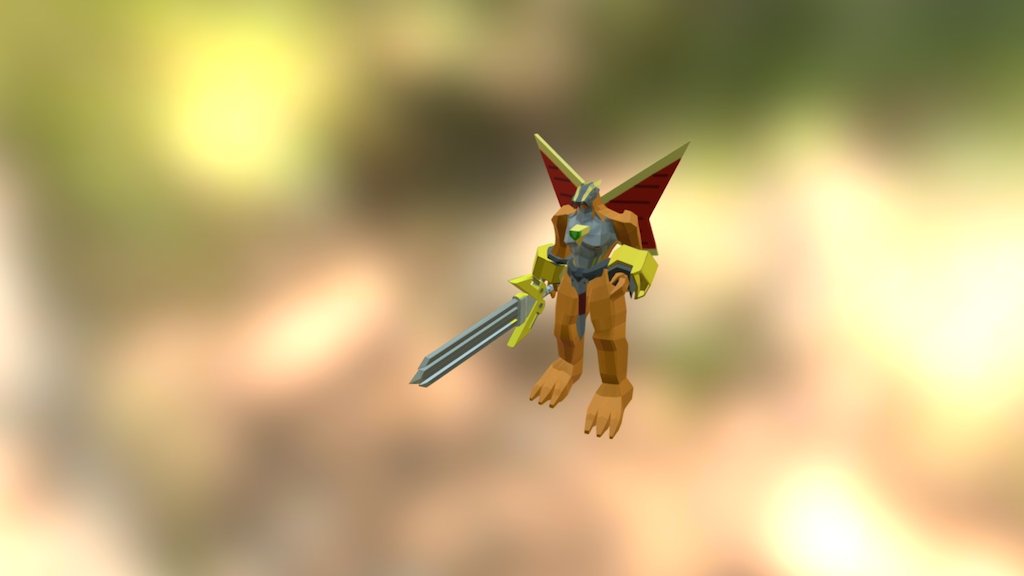 Victorygreymon animate