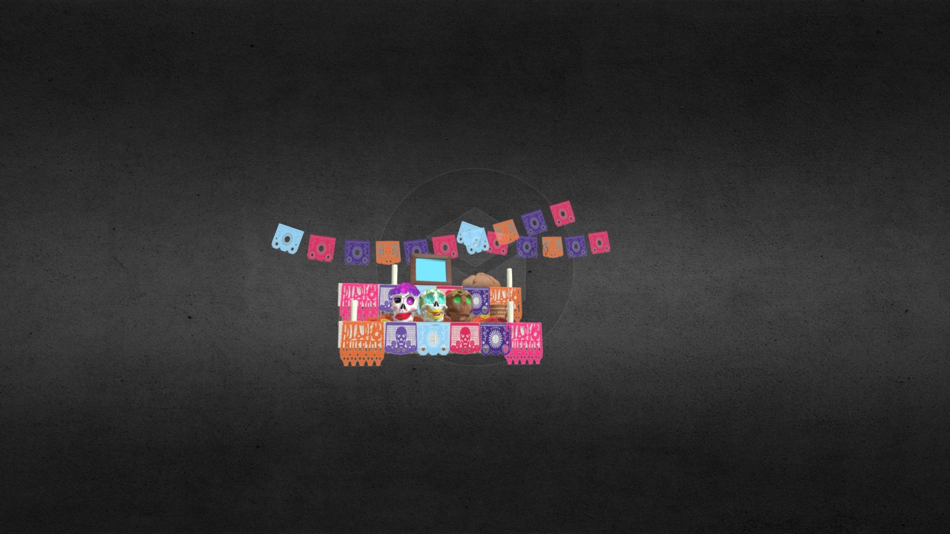 Calaveras — Sketchfab embed 3D viewer
