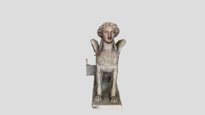 Roman Sculpture 3D Model