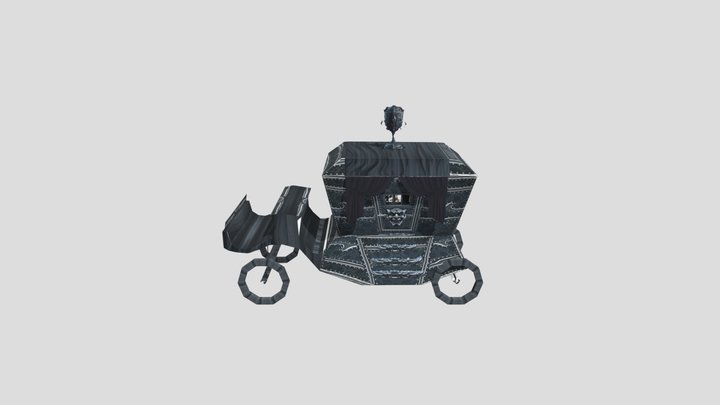 Gothic Carriage 3D Model