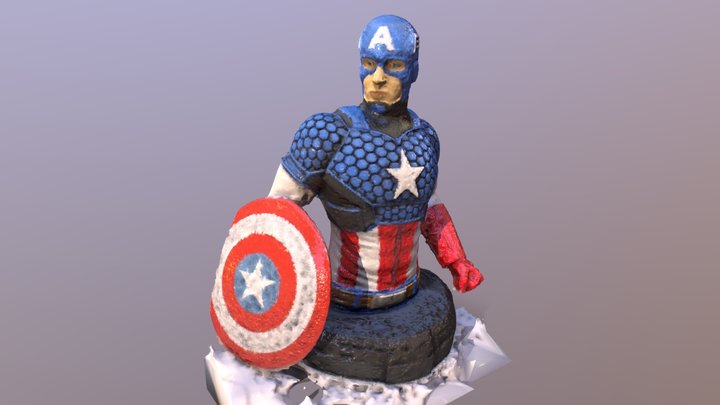 CAPITÁN AMÉRICA 3D Model