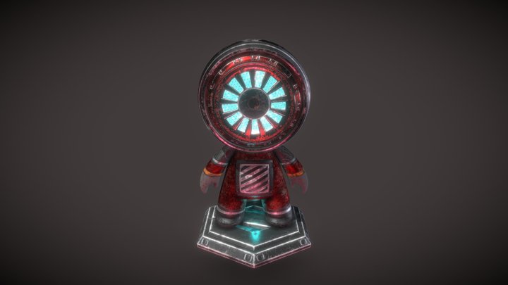 MeetMat2 Texturing Contest Model 3D Model