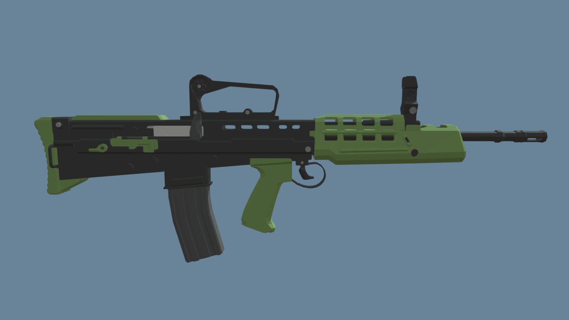 L85A2 (Low-Poly) - Download Free 3D model by GoldbergR [7e13979 ...