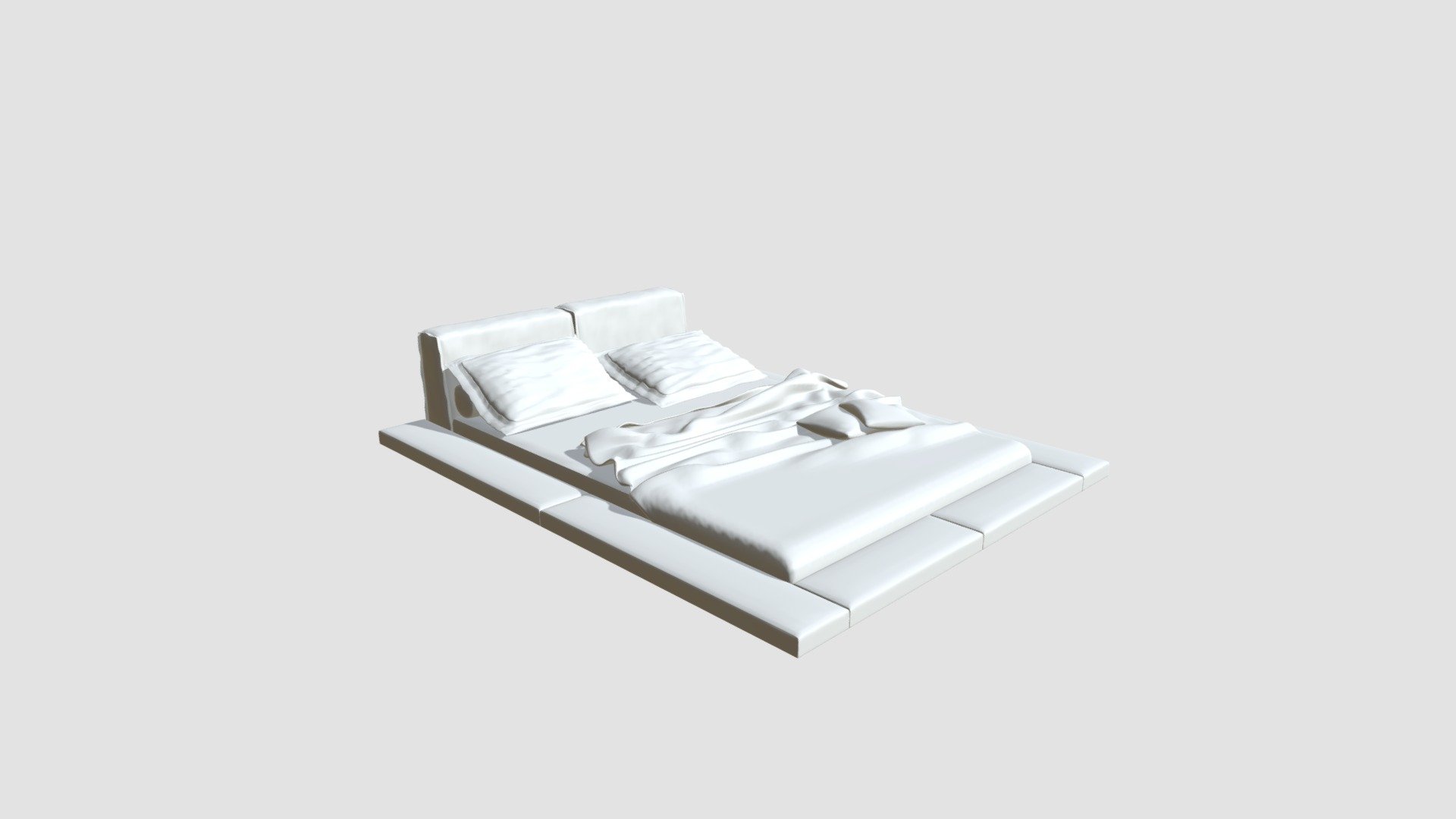 Bed Buy Royalty Free 3D Model By Evermotion 7e14241 Sketchfab Store