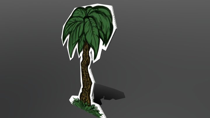 Stage Tree 1 3D Model