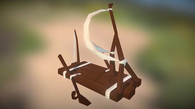Raft 3D Model