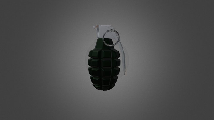 grenade 3D Model