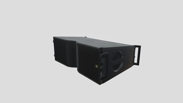 KARA2 Speaker System 3D Model