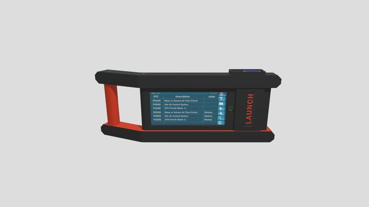 Launch 3D Model