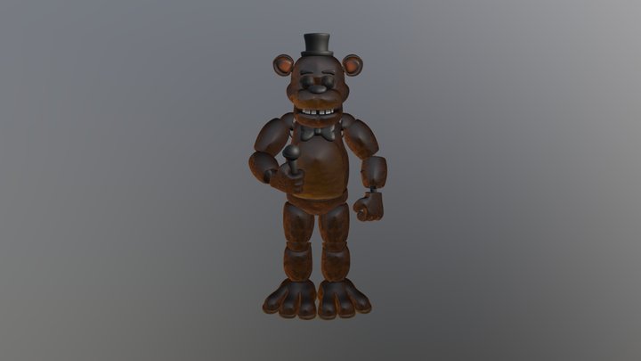 Freddy Fazbear (OFFICIAL MODEL) 3D Model