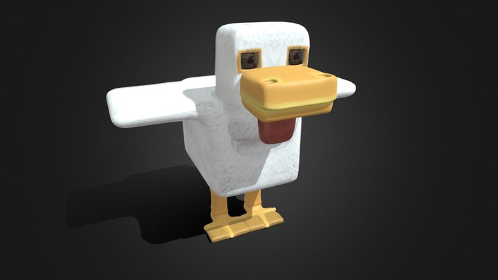 Chicken | A Minecraft Movie 3D Model