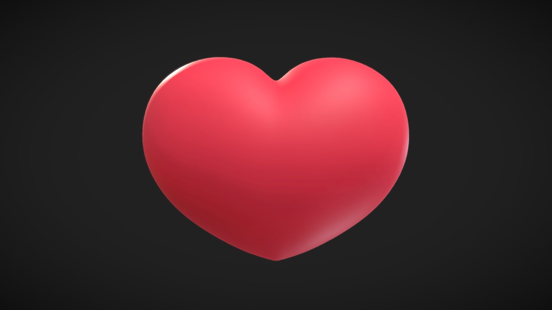 Love Heart - Buy Royalty Free 3D model by tkkjee [7e1936c] - Sketchfab ...