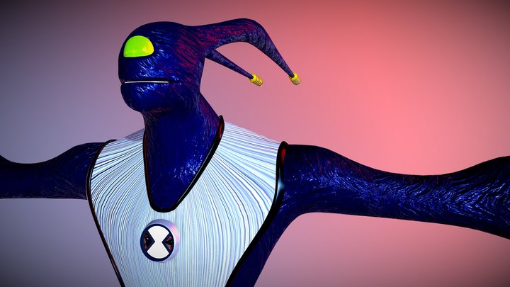 Ben 10 - Feedback Omniverse (15 Yrs &10 Yrs) 3D Model