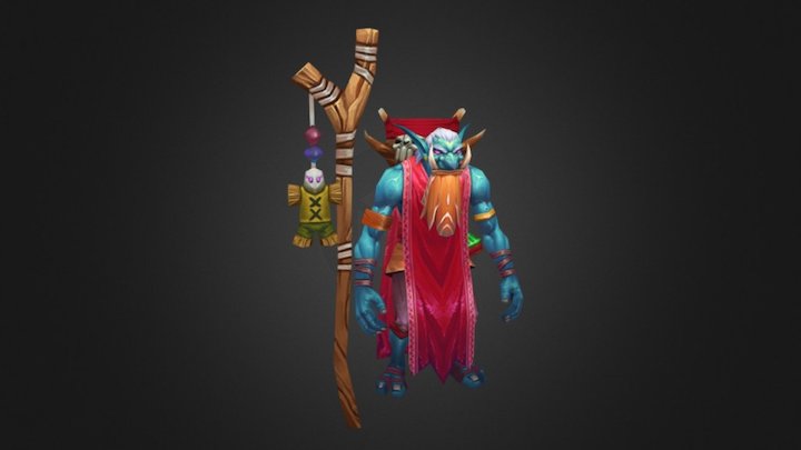 巫医 3D Model