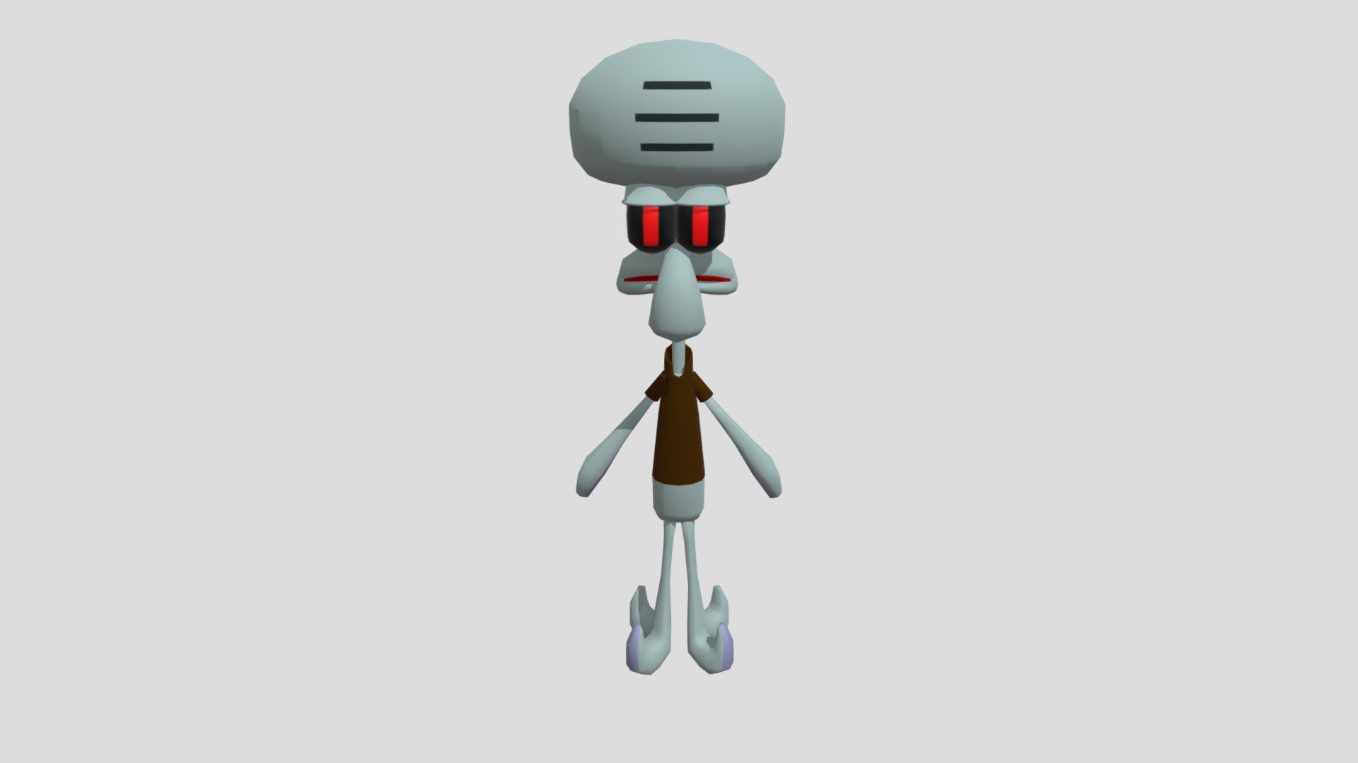 Squidward_ five nights at Nicktoons - Download Free 3D model by ...