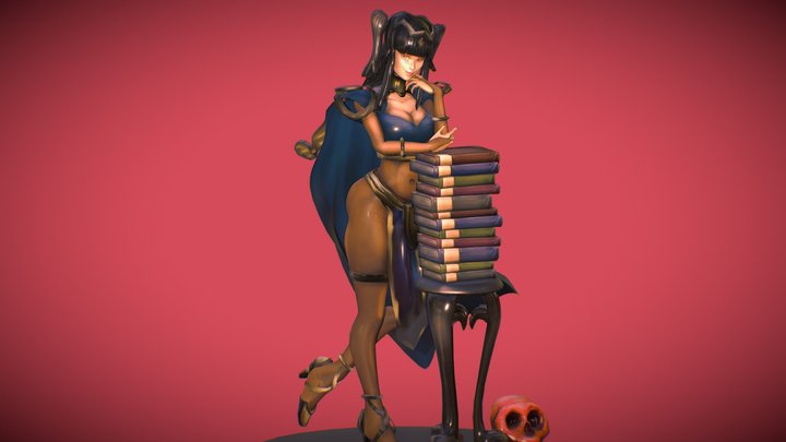 Tharja - Fire Emblem 3D Model