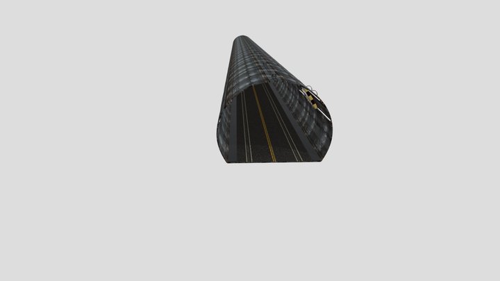 Iron tunnel 3D Model