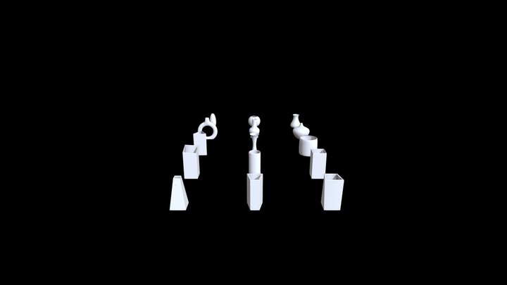 Pots 3D Model