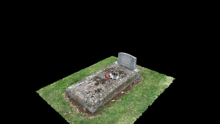 Grave 50 MARTIN 3D Model