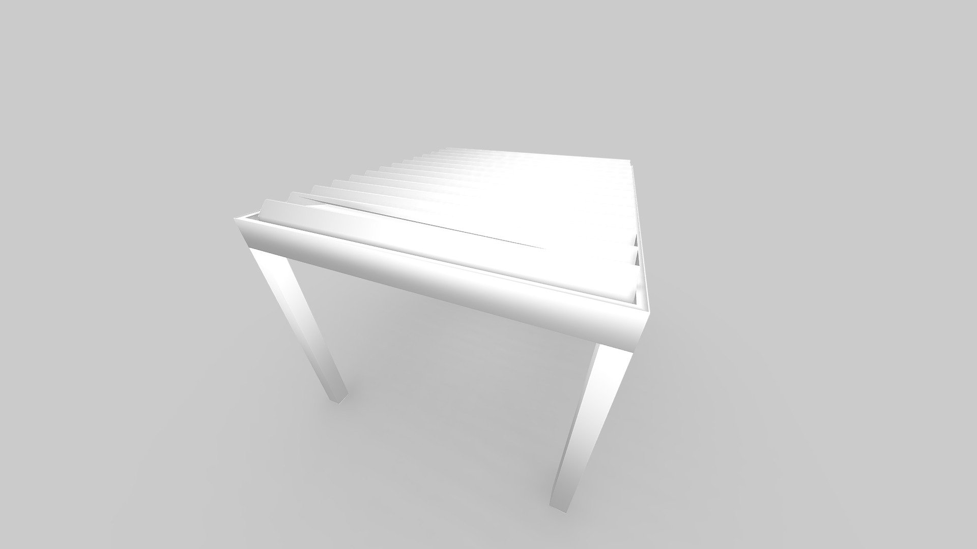 Ламельная пергола - 3D model by anton (@anton89.ne) [7e203a0] - Sketchfab