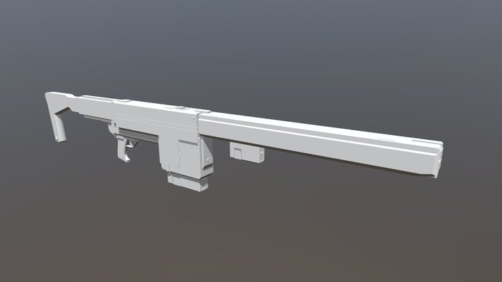 EMP Rifle//Pre 3D Model