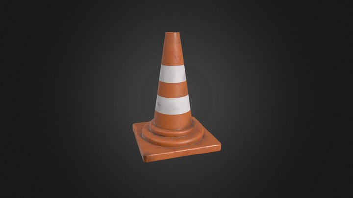 Street Cone 3D Model