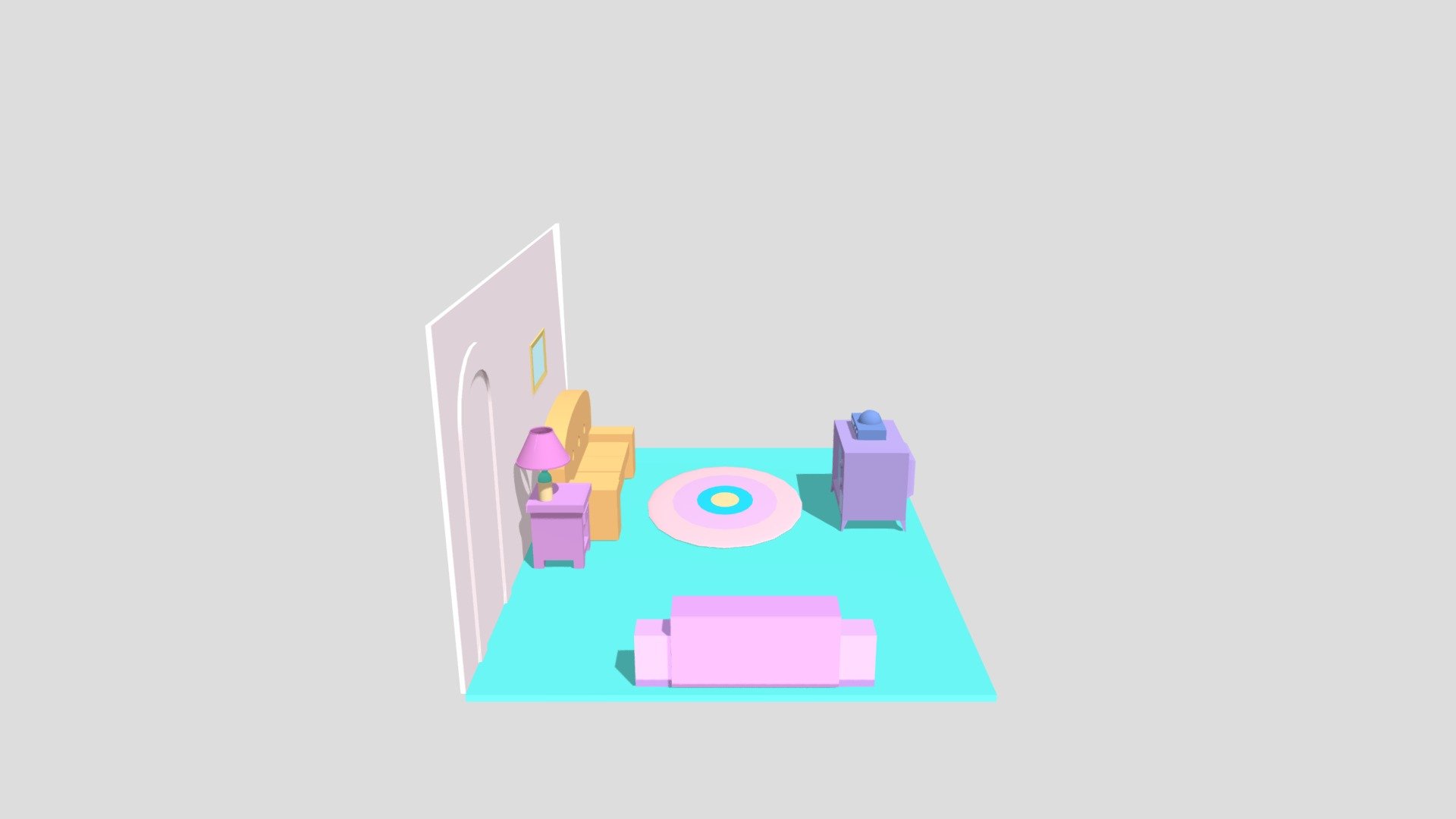 Simpson Living Room - Download Free 3D model by Holliebarber-hau ...