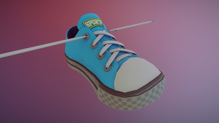 Katamari Shoe 3D Model