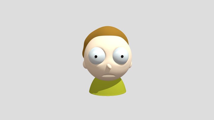 morty 3D Model