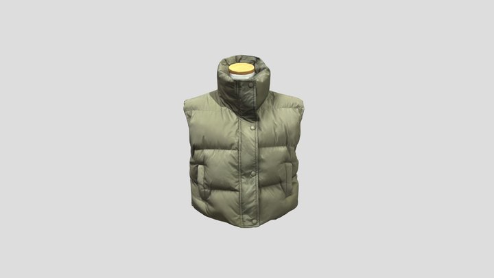 Paddded Vest 3D Model