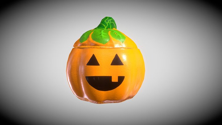 Tricky Object - Glass Pumpkin LP 3D Model