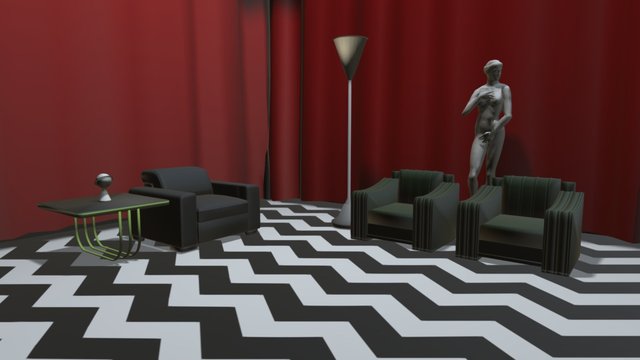 Black Lodge 3D Model