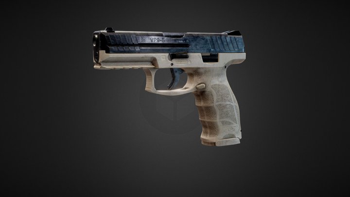 HK VP9 3D Model