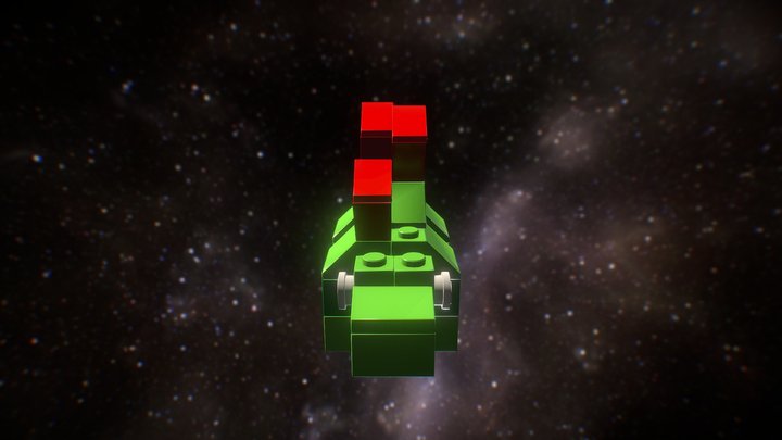 Lego Dinosaur 3D Model